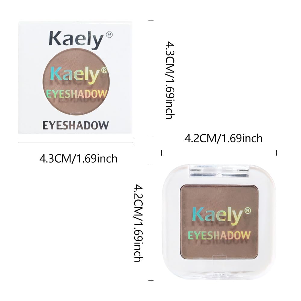 Kaely easy removal eyeshadow compatible with simple makeup remover