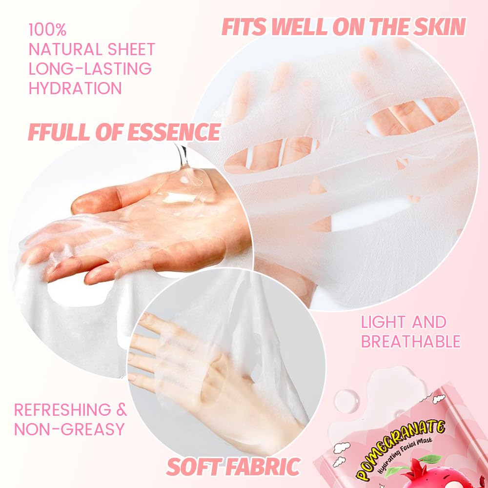 Kaely strawberry-kiwi mask for skin softness and brightening