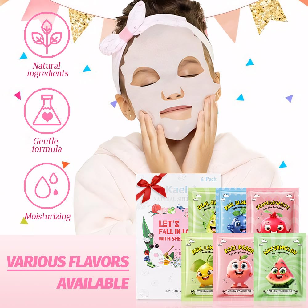 Kaely Grape fruit mask moisturizes and softens skin