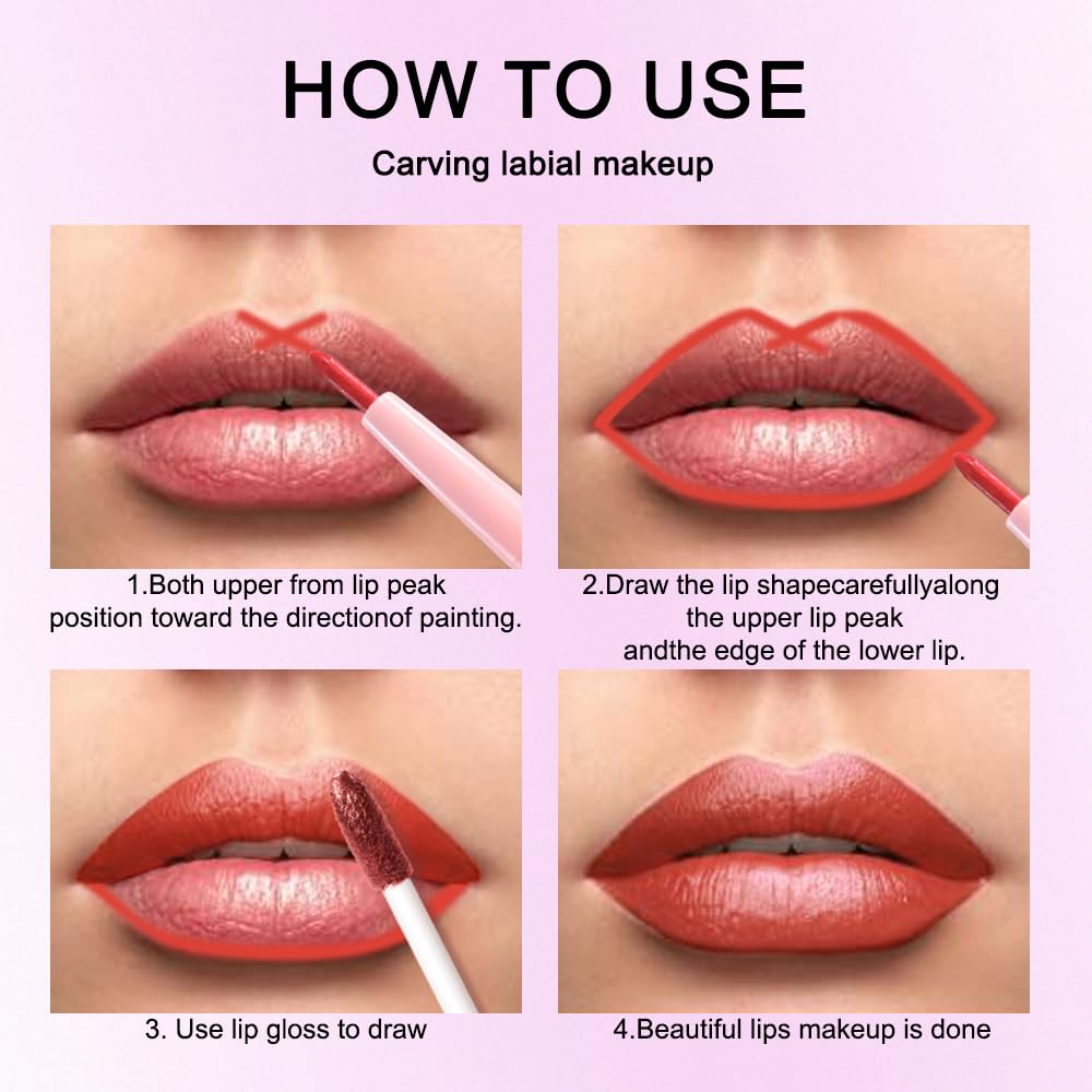 Kaely glossy finish remains non-sticky and comfortable all day.