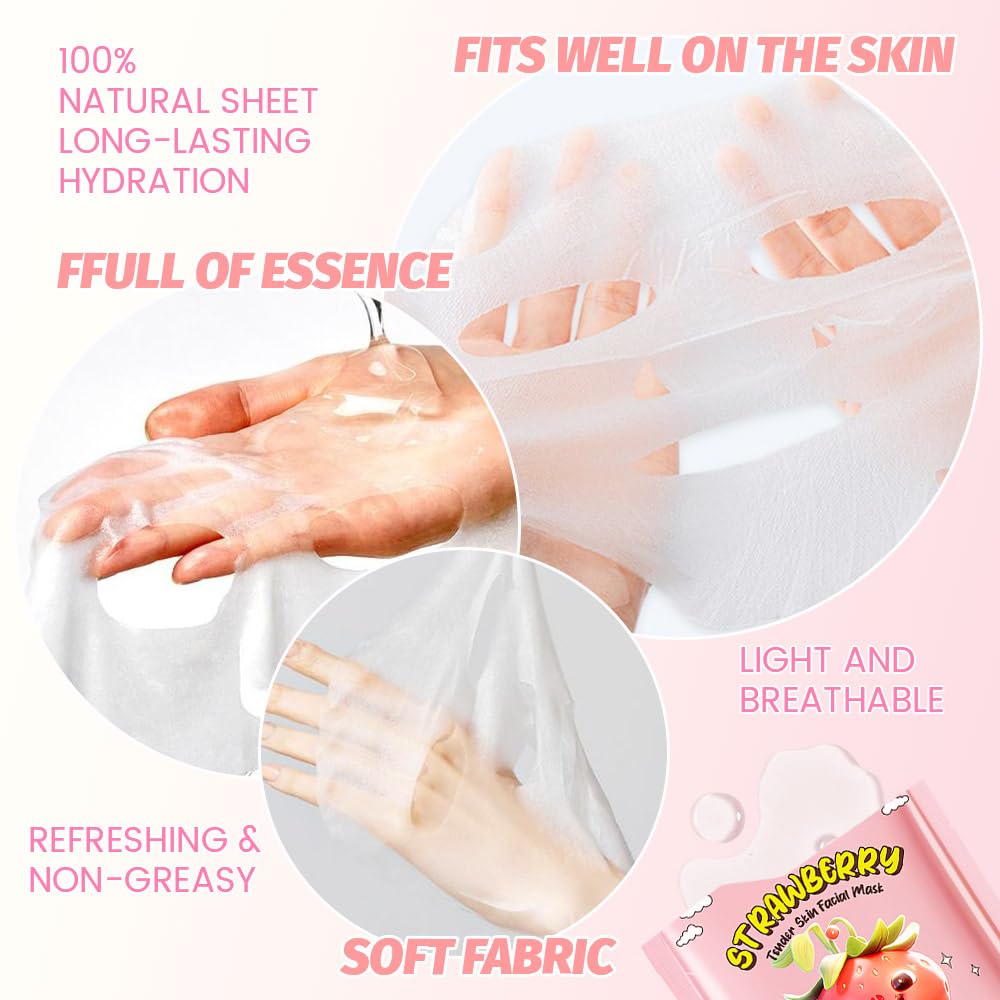 Kaely grape face mask sheet close-up with hydration focus.