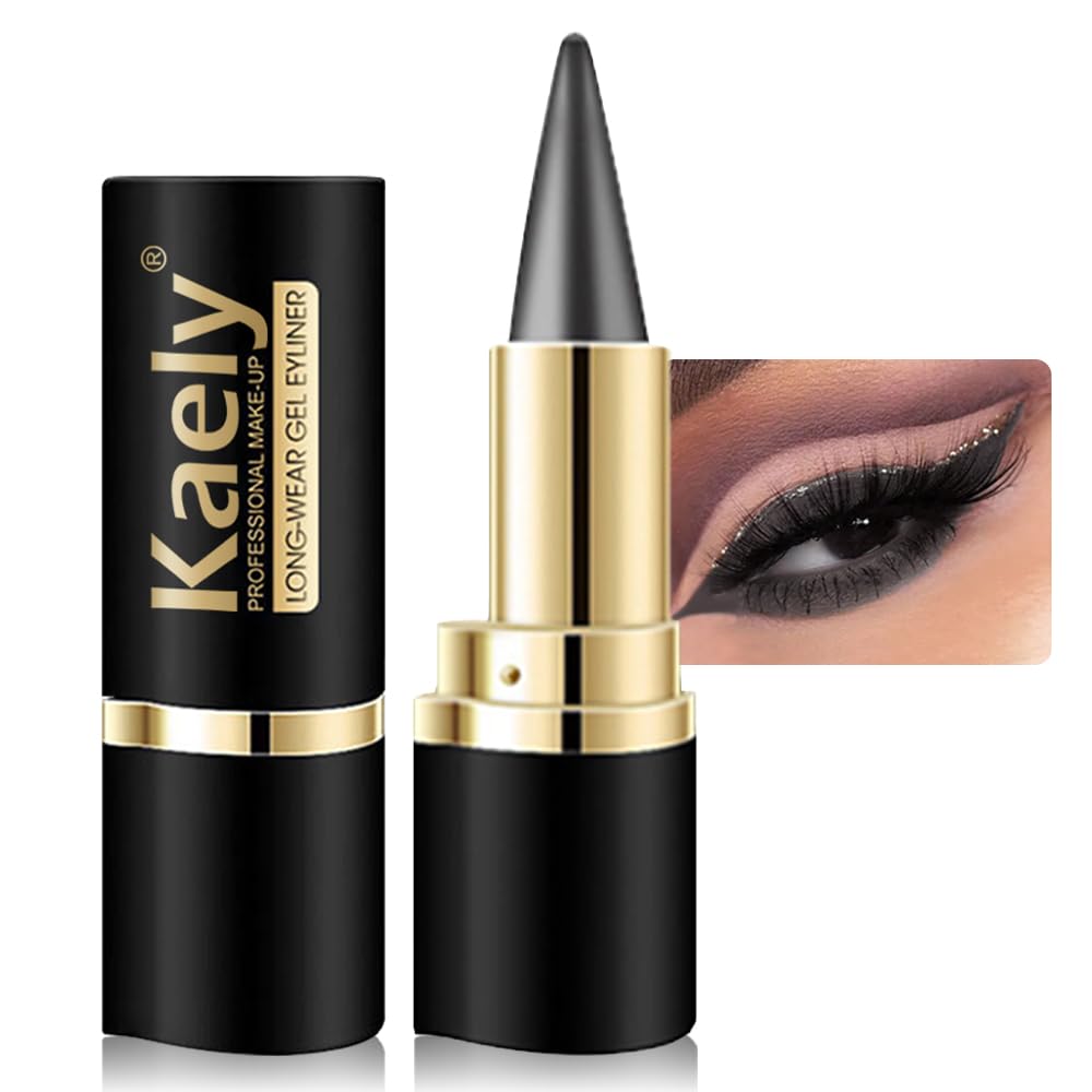 Kaely Gray Gel Eyeliner Pencil packaging close-up suitable for gifting.