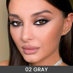 Kaely Gray Gel Eyeliner Pencil swatch showing smooth cream texture.