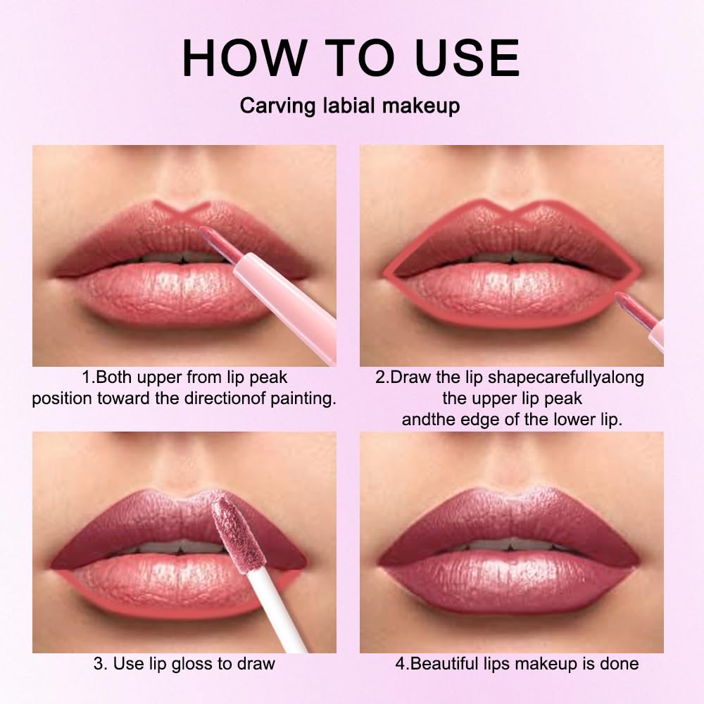 Kaely highly pigmented lip color with glossy finish