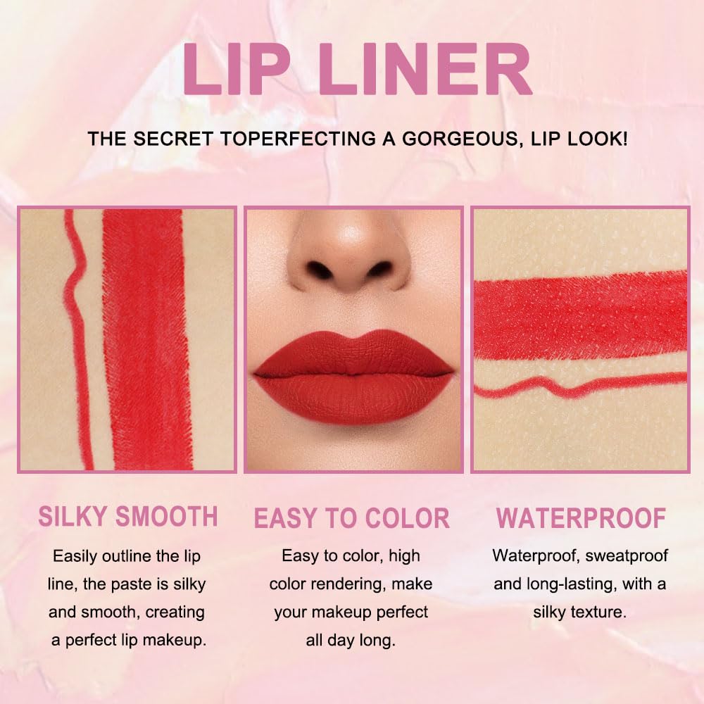 Kaely matte waterproof lip stain delivers rich color with a velvety finish.
