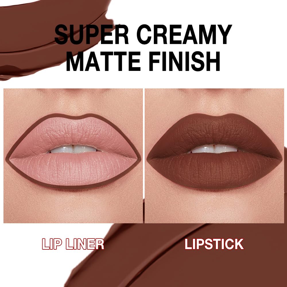 Kaely ombre lip look demonstrating soft gradient on lips
