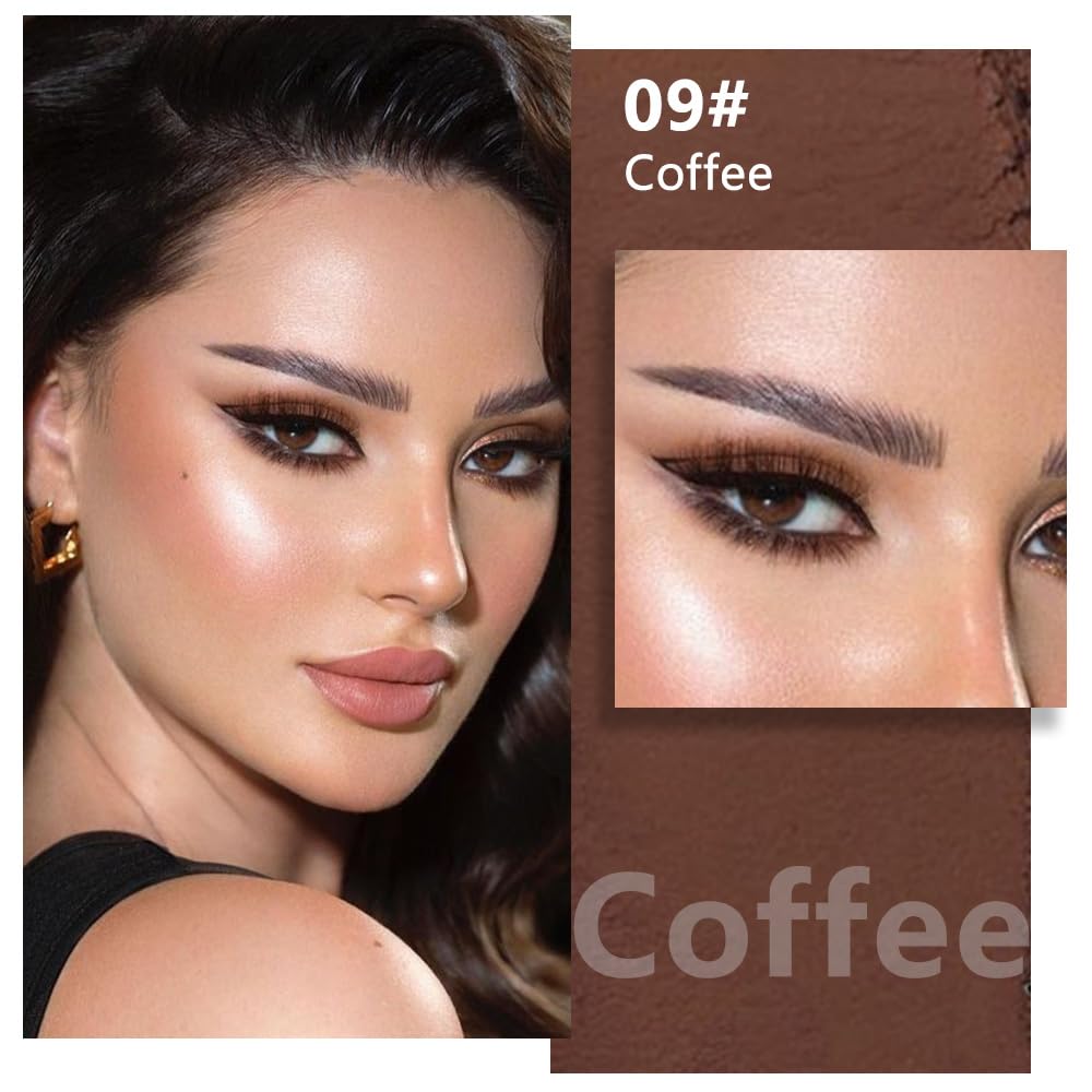 Kaely Pigmented-Formula pressed eyeshadow with smooth, bold color payoff.