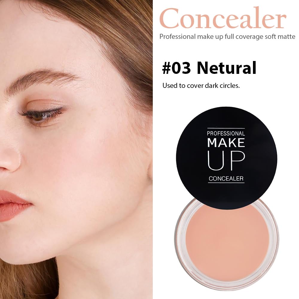 Kaely Pot Concealer brush application demonstrates precise, seamless coverage