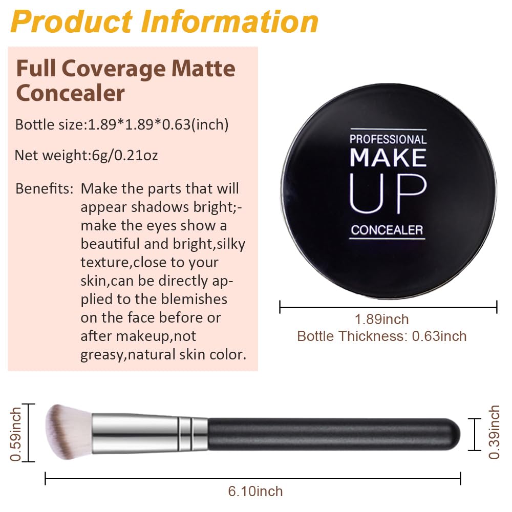 Kaely Pot Concealer creamy swatch shows natural finish