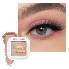 Kaely pressed single eyeshadow in Little Beige Dress – smooth matte finish for everyday looks.
