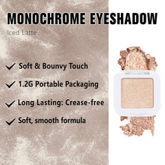Kaely pressed single eyeshadow waterproof and smudge-proof for long wear.
