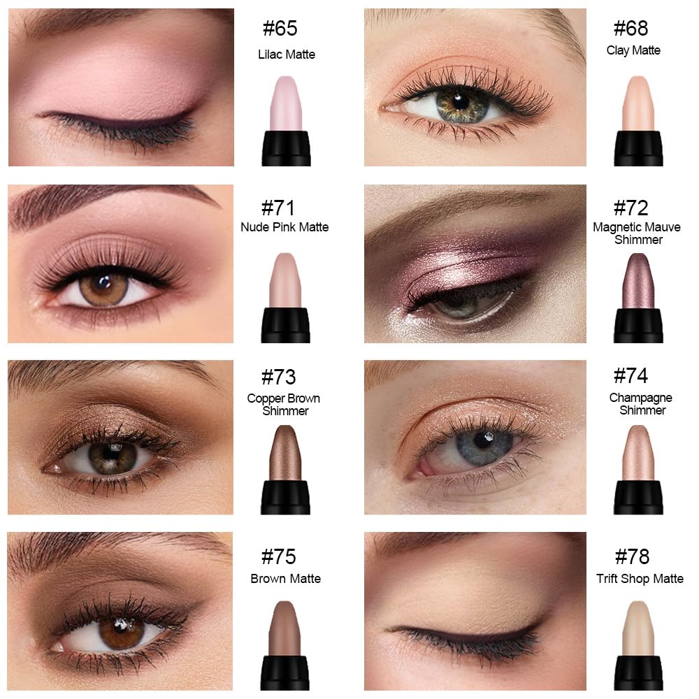 Kaely silk-blend sticks glide smoothly for seamless blending.