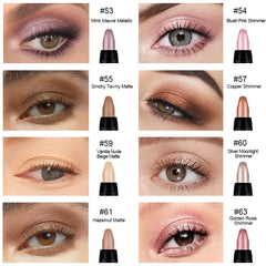 Kaely silky eye shadow sticks texture for smooth, easy blending.