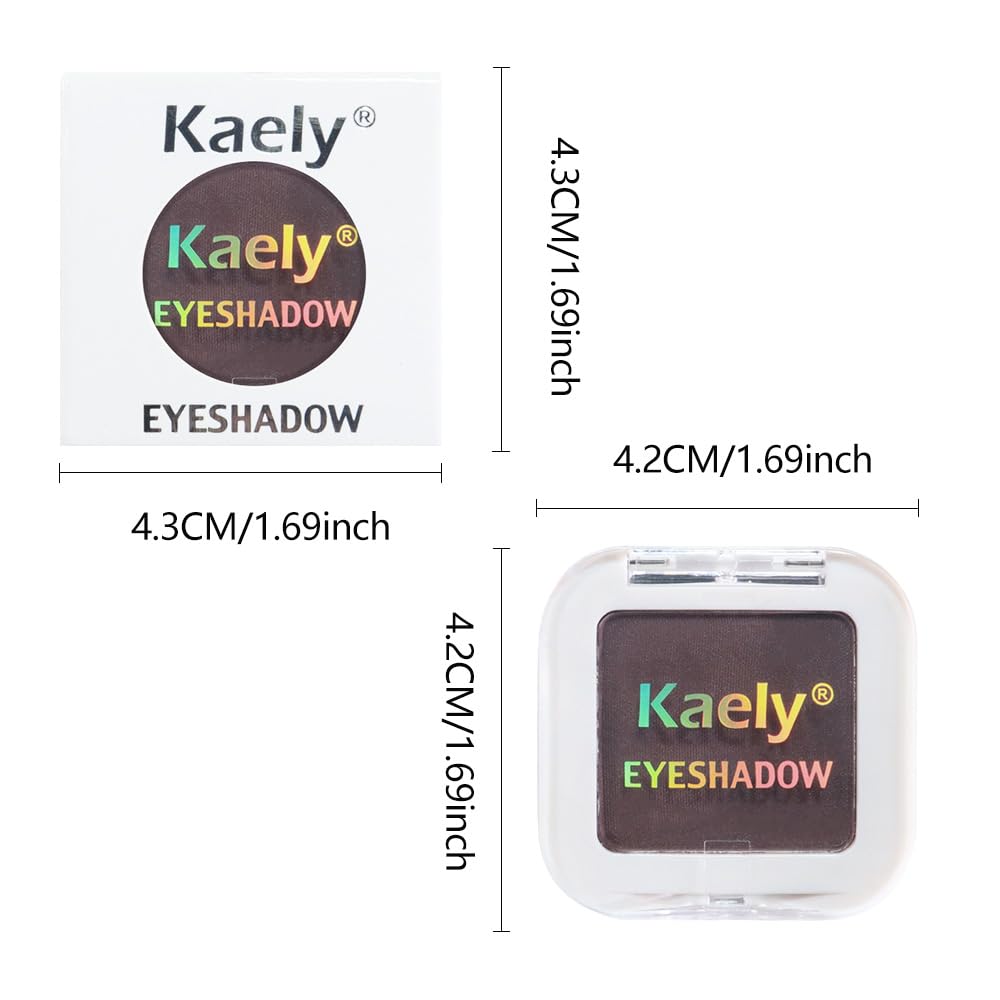 Waterproof formula of Kaely Smokey Plum stays put through sweat and humidity.