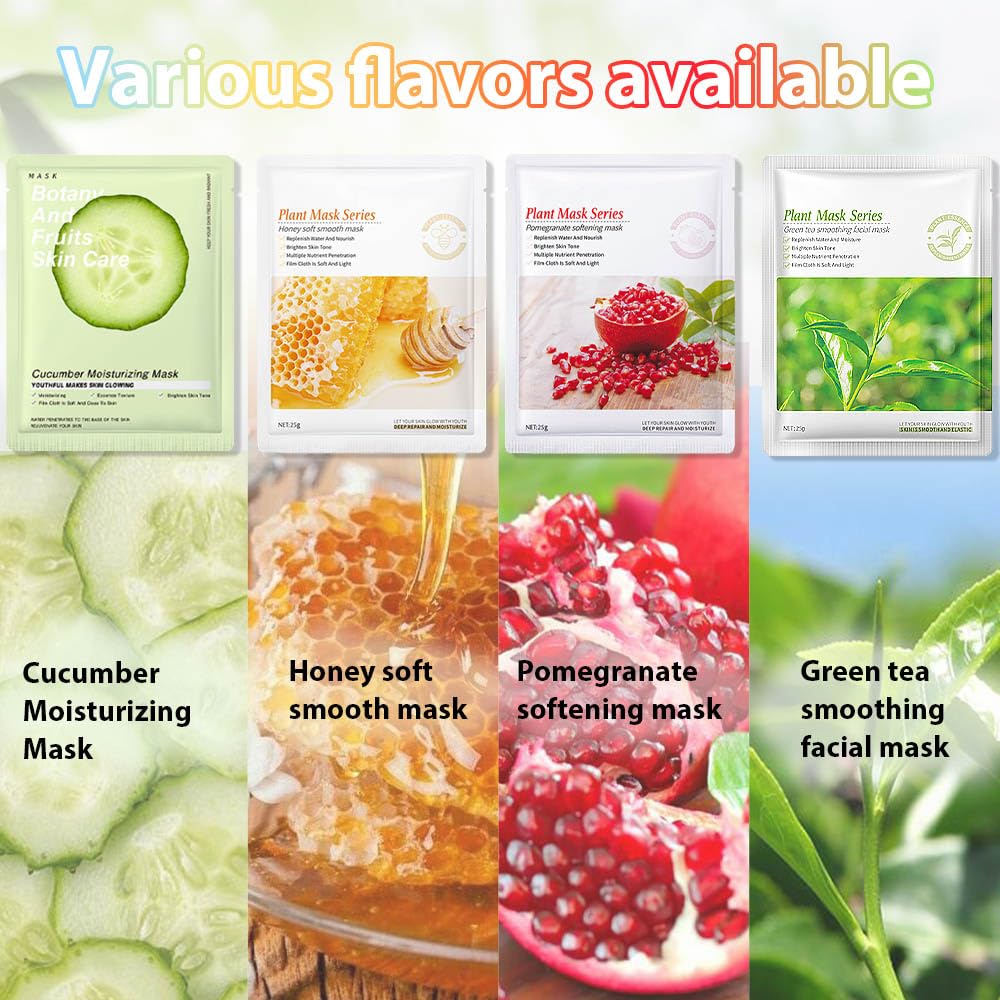 Kaely spa day kit highlights convenient, refreshing masks for pampering.
