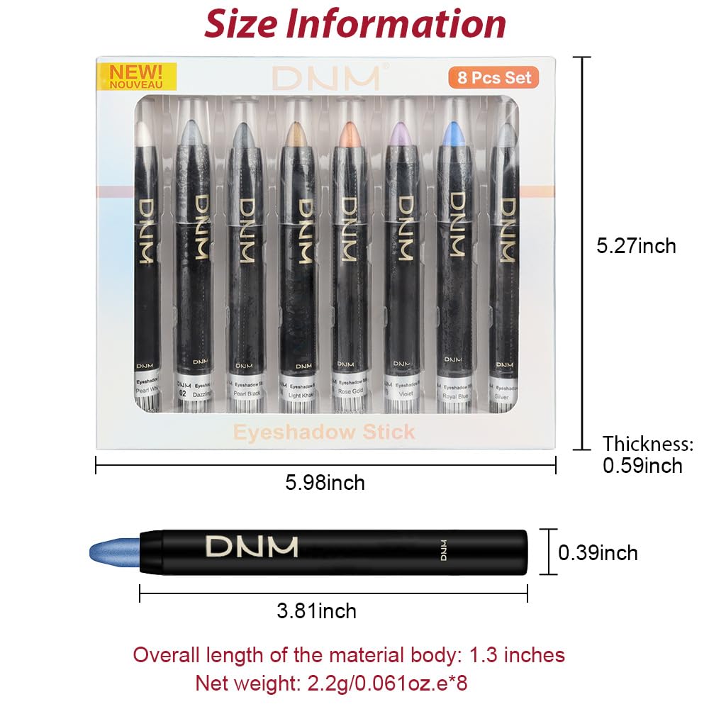Kaely violet purple silver eyeshadow stick for luminous drama