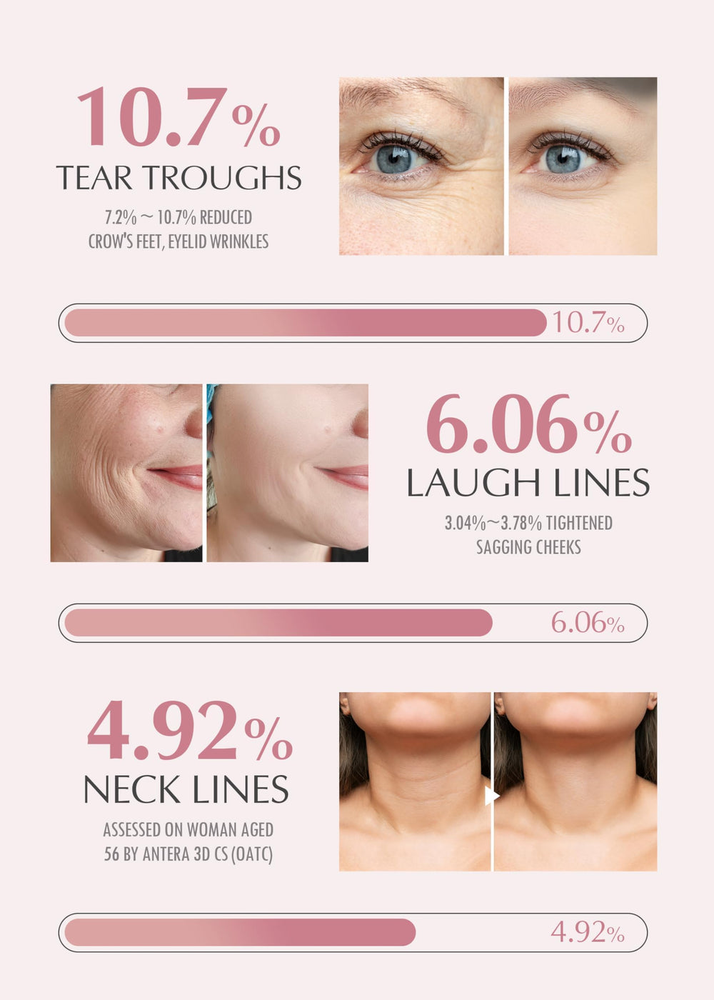 KAHI Collagen Balm Stick neck-area application emphasizes hydration and contouring.