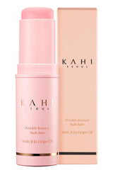 KAHI Collagen Balm Stick packaging showcases a compact, travel-ready design.