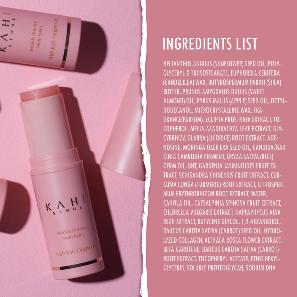 KAHI Multi-use balm in everyday routines for radiance.