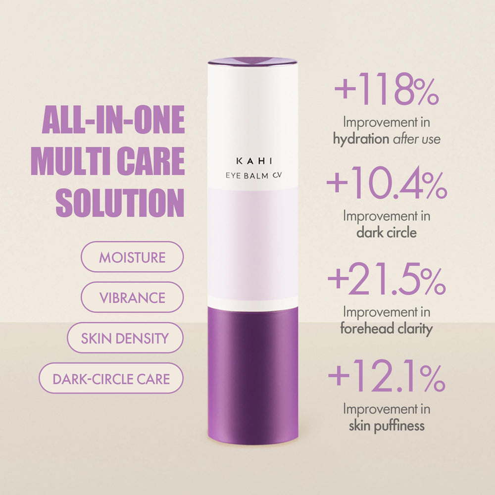 KAHI Eye Balm CV Refill refill case highlighting chic, portable packaging.