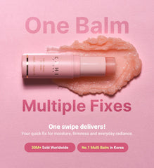 KAHI Wrinkle Bounce balm stick close-up for on-the-go use.