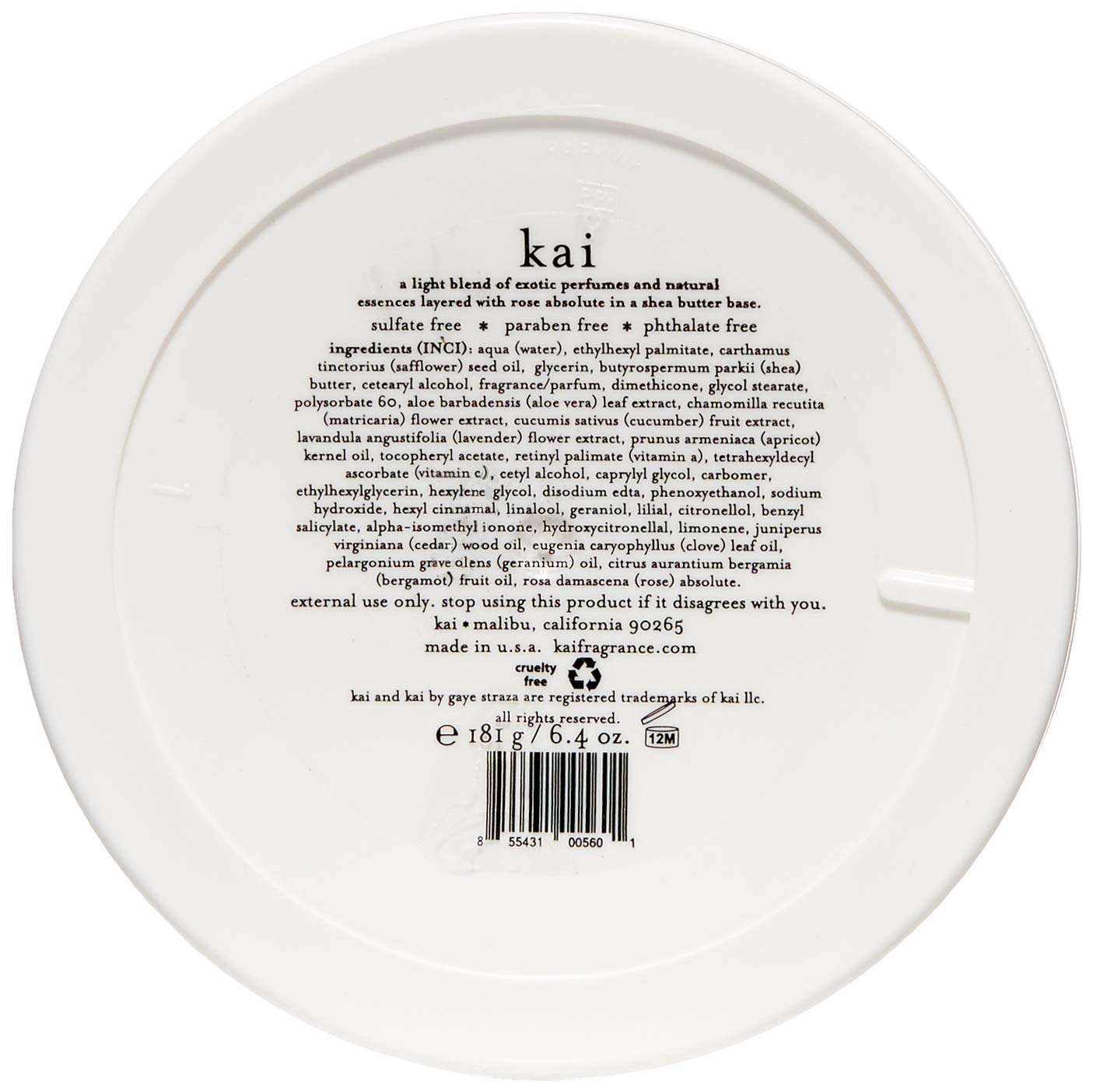 Kai Body Butter texture close-up showing silky hydration for skin