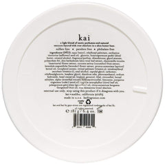 Kai Body Butter texture close-up showing silky hydration for skin