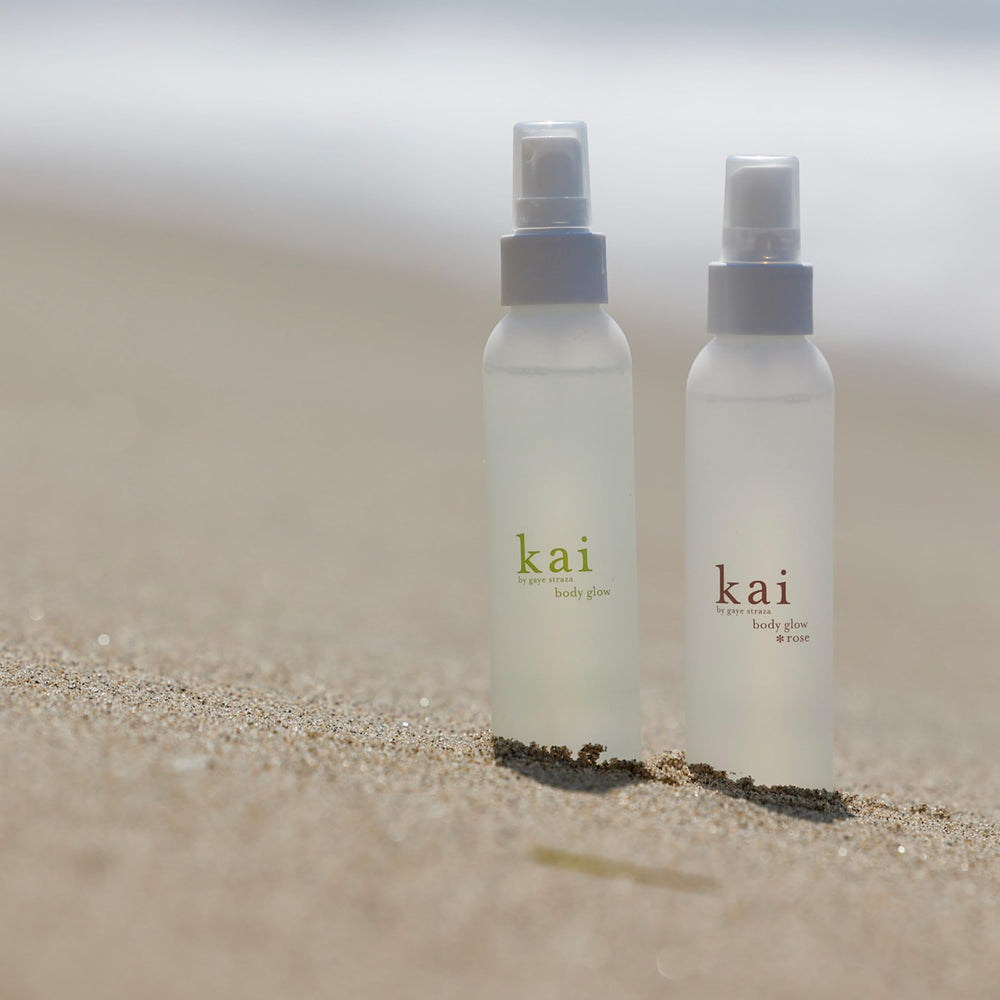 Kai Body Glow provides a soft radiant finish with a sheer glow.