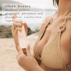 Oil on skin from Kai Body Glow Rose demonstrates fast absorption