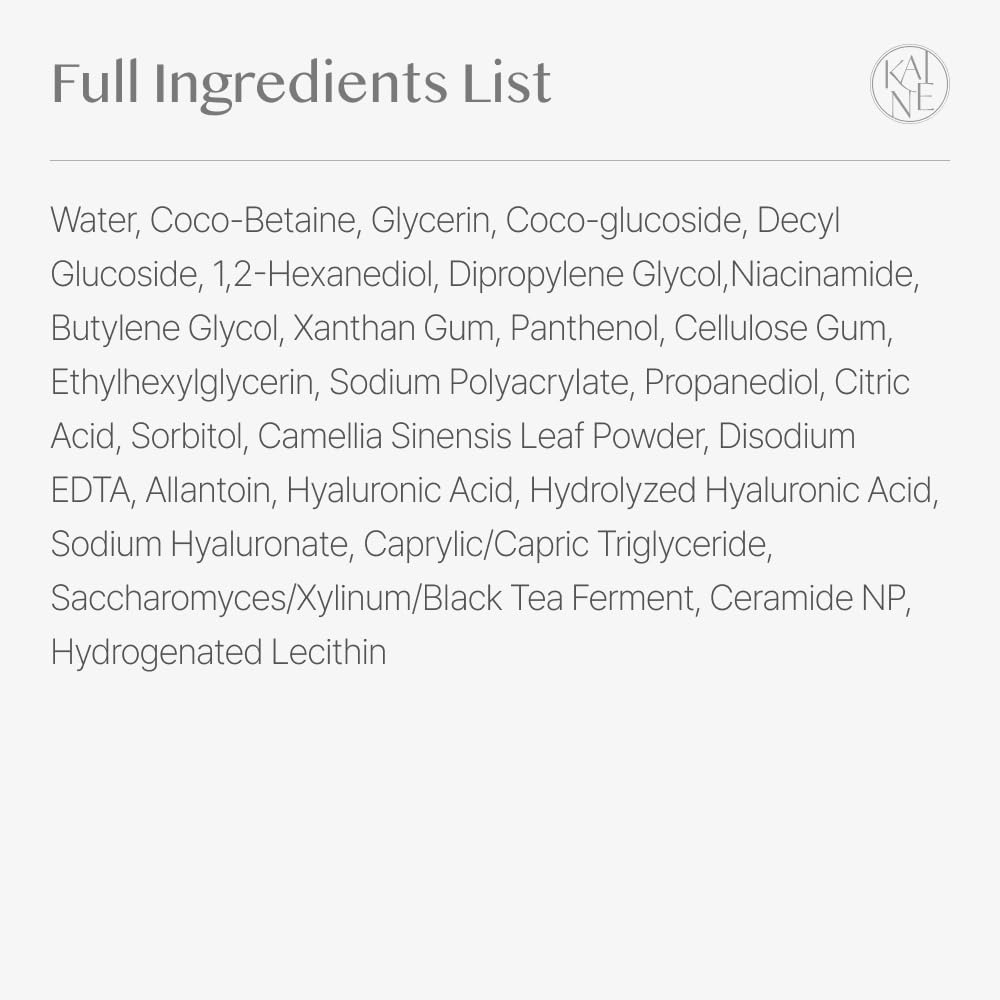 KAINE Kombu Hydrating Daily Cleanser maintains balanced moisture for dry skin.