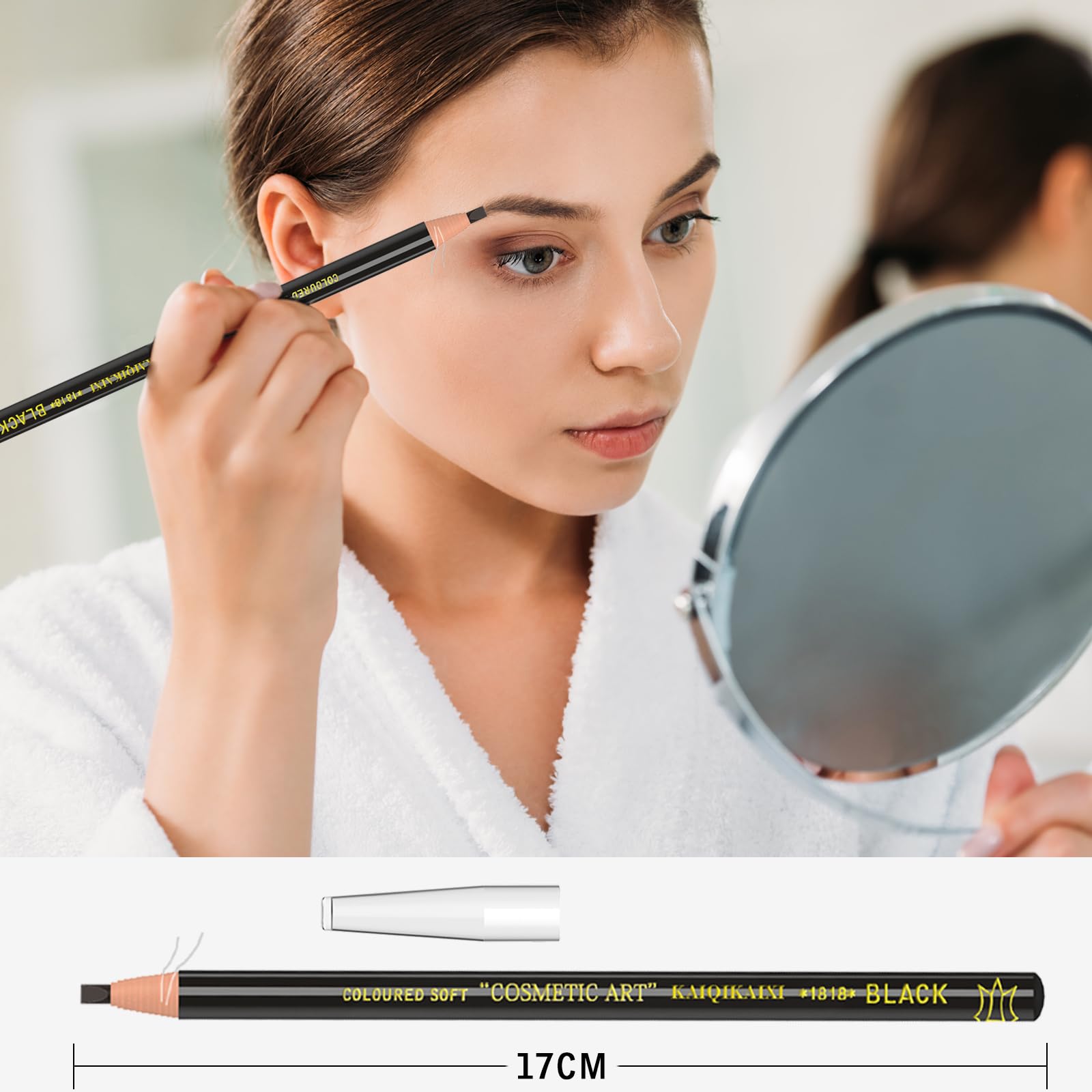 KAIQIKAIXI gift sharpeners help on the go brow grooming