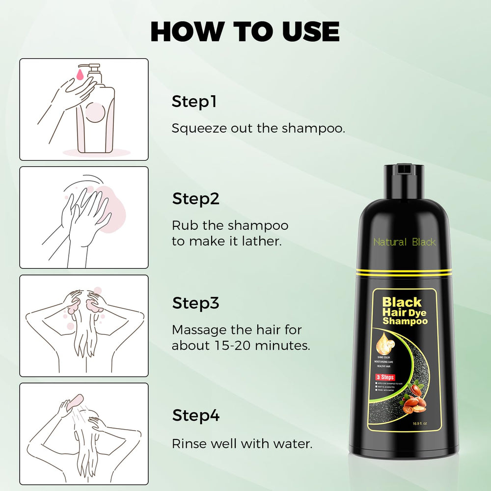 KAISASA Gray hair coverage before image shows vibrant potential color.