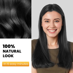 KAISASA herbal blend highlights natural, gentle color care for scalp.