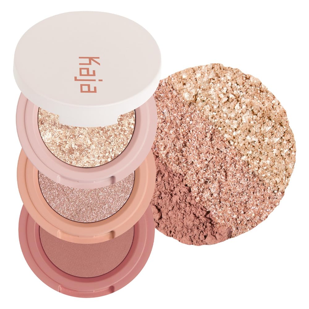 Kaja Bento collection compact with peach-toned palette for daily looks