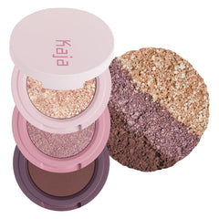 Kaja Eye Bento Trio mauve bouquet palette swatches for a soft mauve look