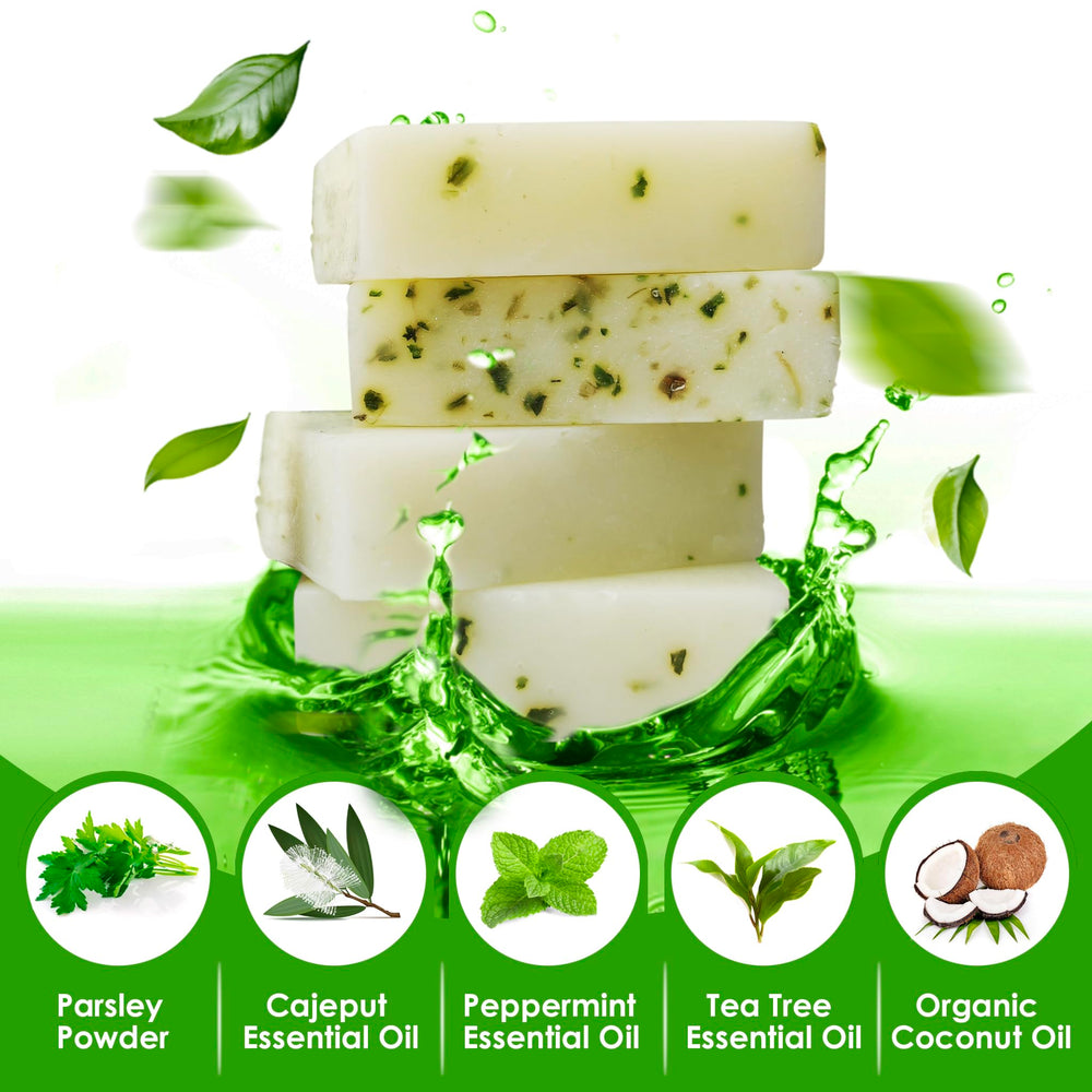 KAKABUBBLE Classic Tea Tree Soap foamy lather ready for post-workout refresh