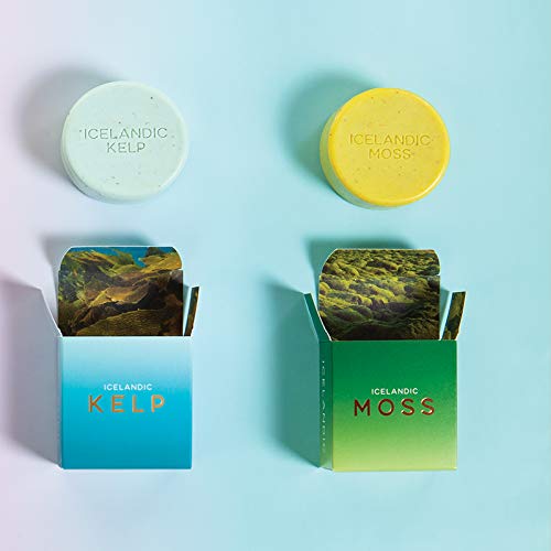 Kalastyle exfoliating bar close-up reveals textured surface and natural ingredients