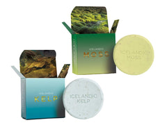 Kalastyle exfoliating soap bar with Icelandic kelp and moss for a renewing cleanse