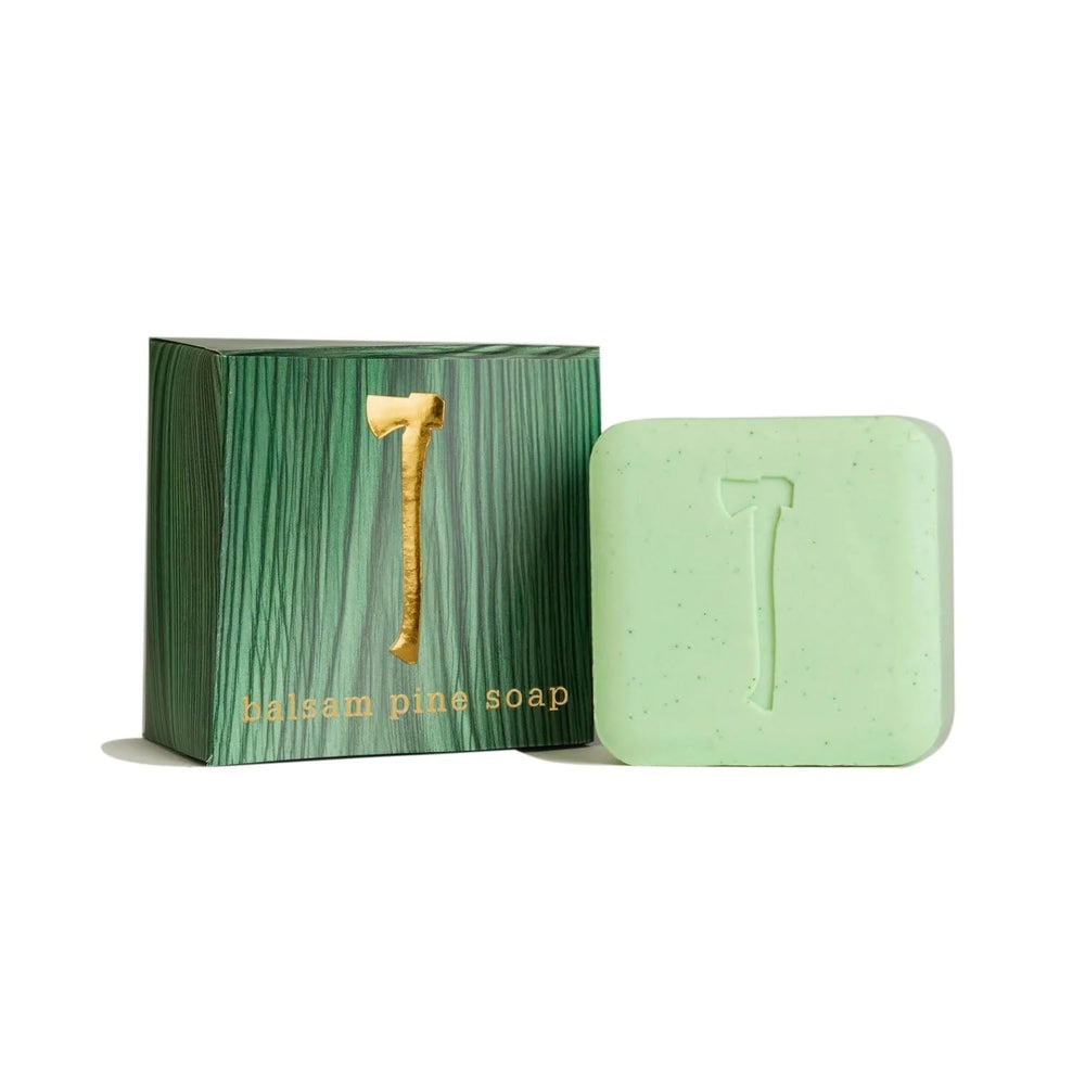 Kalastyle Cedar Wood soap with woody aroma and gentle exfoliation.