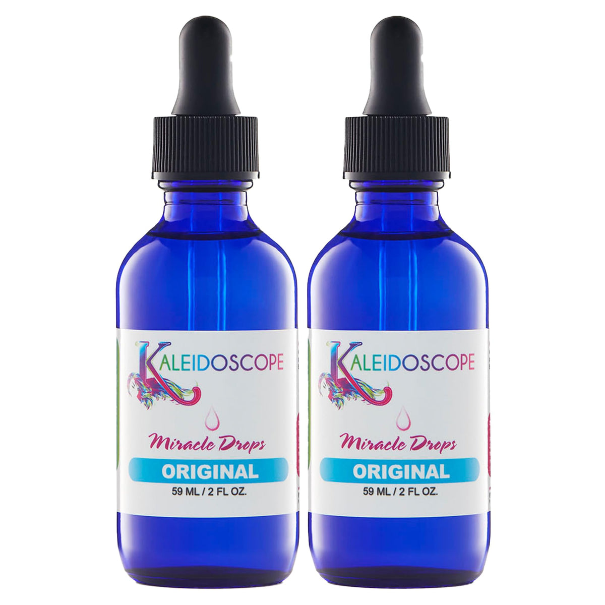 Kaleidoscope Miracle Drops bottle pour for scalp nourishment and shine