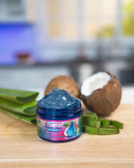 Kaleidoscope Miracle Drops Styler Gel highlights a glossy finish for shiny, defined styles.