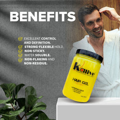 KALIVE 2 STYLE bottle dispensing pump enabling quick, clean application.