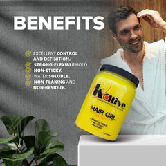 KALIVE 2 STYLE light shine finish highlights natural texture.