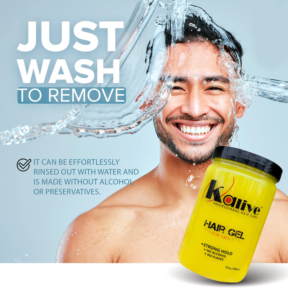 KALIVE 2 STYLE refreshing fragrance bottle supports a crisp grooming routine.