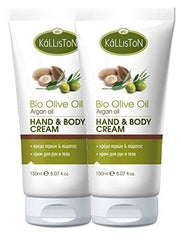 Kalliston Argan Olive Oil Lotion pack display for healthy skin