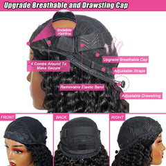 Kalomonia 3in1 half wig offering multiple styling options.