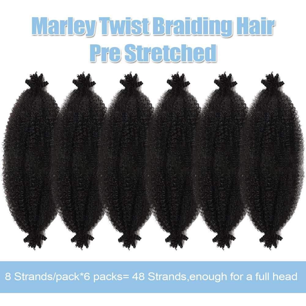 Kaluli Marley twist hairstyle ready for protective styles