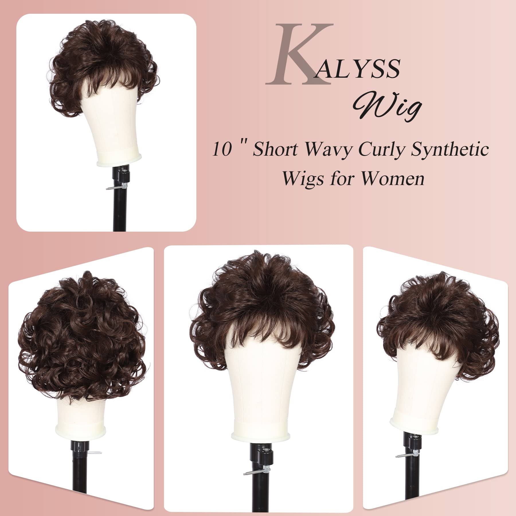 Kalyss wearable wig in daily life for easy styling