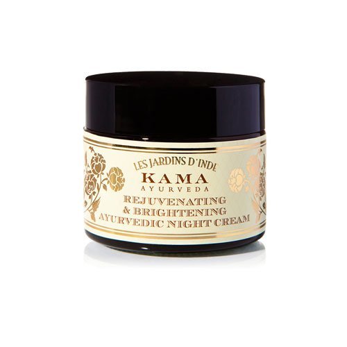 Kama Ayurveda Rejuvenating Night Cream jar, ideal for overnight brightening and nourishing care.