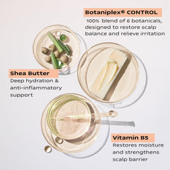 KAMEDIS Botanical Blend Soapnut Indigo Rhubarb highlights natural scalp support.